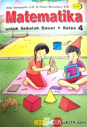 Cover Buku MATEMATIKA UNTUK SD KELAS 4 JILID 4A 
