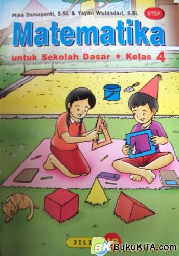 Cover Buku MATEMATIKA UNTUK SD KELAS 4 JILID 4B 
