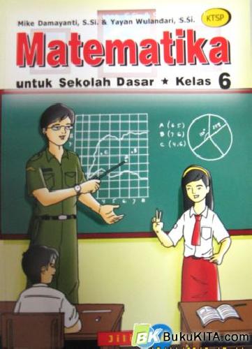 Cover Buku MATEMATIKA UNTUK SD KELAS 6 JILID 6A 