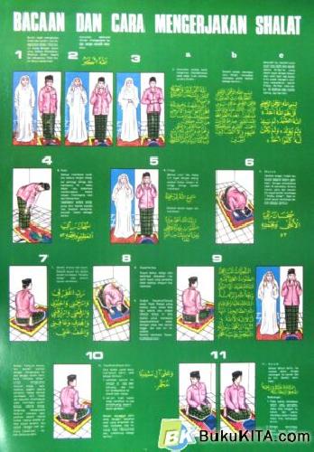 Cover Buku POSTER BACAAN & CARA MENGERJAKAN SHOLAT