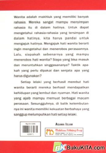 Cover Belakang Buku MENYINGKAP SELUBUNG HATI WANITA