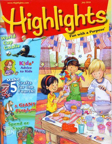Cover Buku Highlights Magazine July 2010