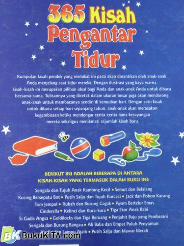 Cover Belakang Buku 365 KISAH PENGANTAR TIDUR (Soft Cover)