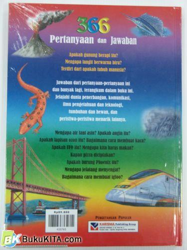 Cover Belakang Buku 366 PERTANYAAN DAN JAWABAN (Hard Cover)