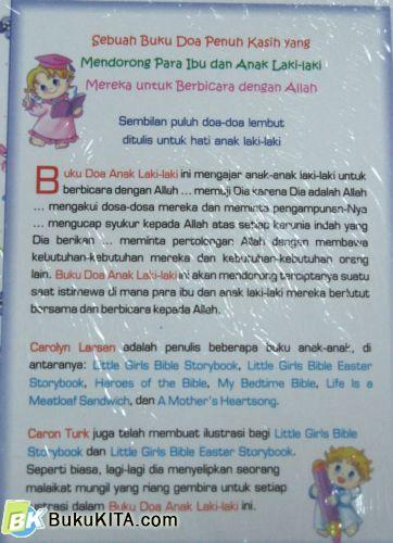 Cover Belakang Buku BUKU DOA ANAK LAKI-LAKI (Hard Cover)