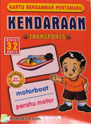Cover Buku KARTU BERGAMBAR PERTAMAKU KENDARAAN
