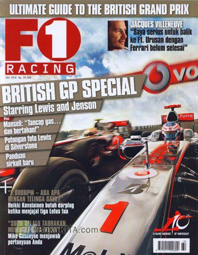 Cover Buku FI Racing Indonesia - Juli 2010