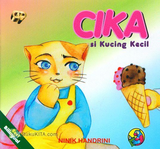 Cover Buku Cika si Kucing Kecil
