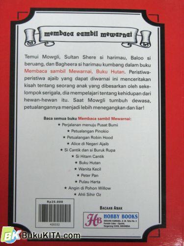 Cover Belakang Buku MEMBACA & MEWARNAI BUKU HUTAN 