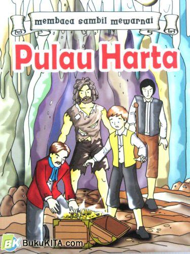 Cover Buku MEMBACA & MEWARNAI PULAU HARTA
