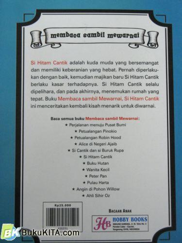 Cover Belakang Buku MEMBACA & MEWARNAI SI HITAM CANTIK 