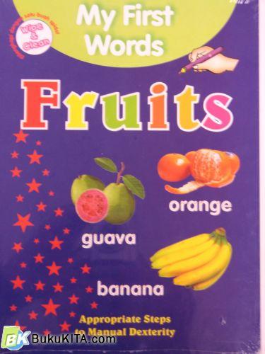Cover Buku MY FIRST WORDS FRUITS