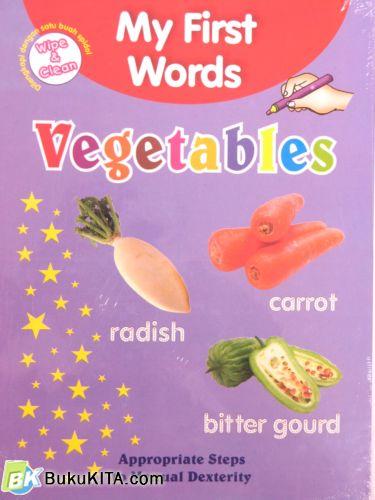 Cover Buku MY FIRST WORDS VEGETABLES