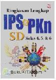 Cover Buku Ringkasan Lengkap IPS dan PKn SD Kelas 4, 5, dan 6