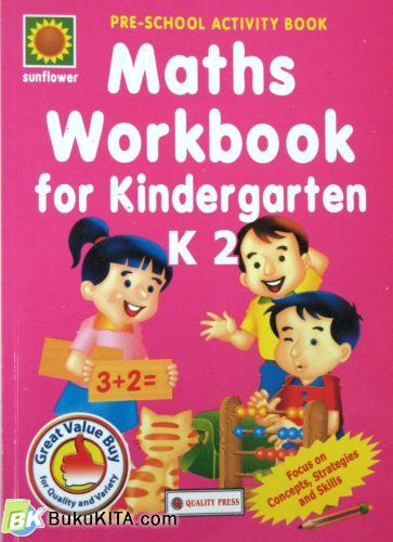 Cover Buku MATHS WORKBOOK FOR KINDERGARTEN K2