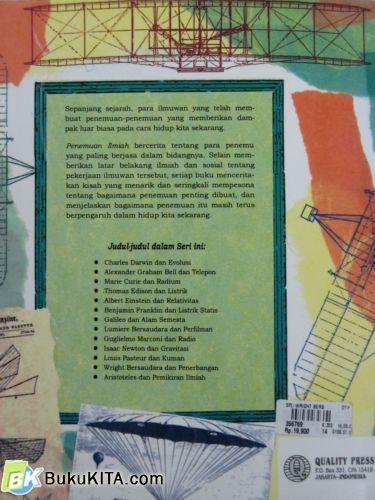 Cover Belakang Buku SERI PENEMUAN ILMIAH: WRIGHT BERSAUDARA
