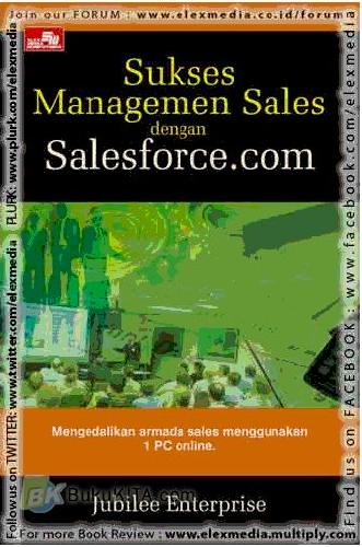 Cover Buku Sukses Manajemen Sales dengan Salesforce.Com
