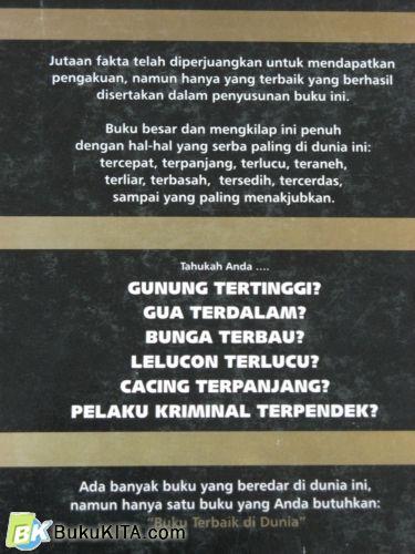 Cover Belakang Buku BUKU TERBAIK DI DUNIA (Hard Cover)