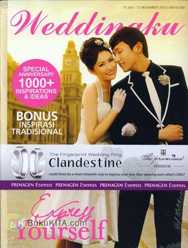 Cover Buku Weddingku Catalog Edisi 11, 15 Juli 2010-15 November 2010