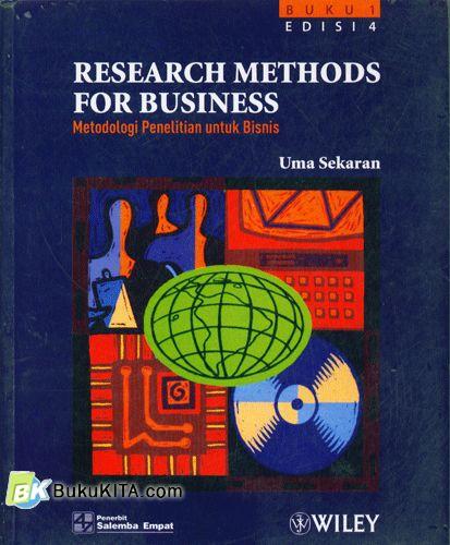 Cover Buku Metodologi Penelitian untuk Bisnis 1 Edisi 4