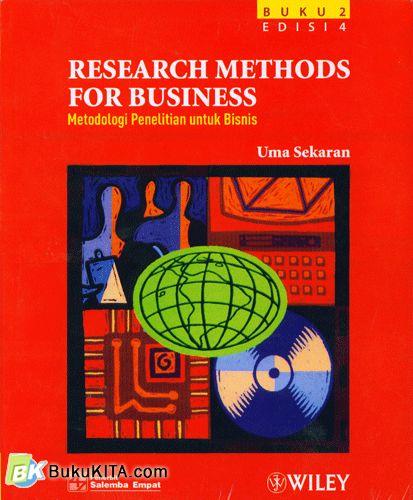 Cover Buku Metodologi Penelitian untuk Bisnis 2 Edisi 4