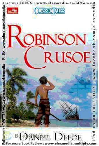 Cover Buku Robinson Crusoe