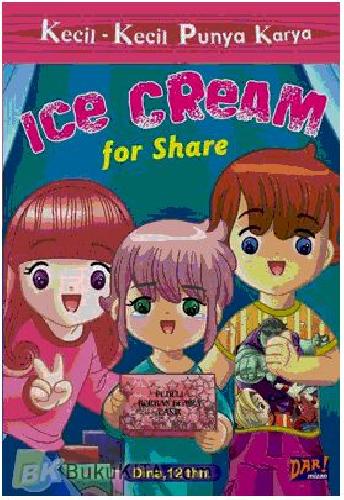 Cover Buku Kkpk : Ice Cream For Share