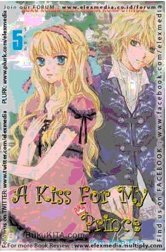 Cover Buku A Kiss For My Prince 5