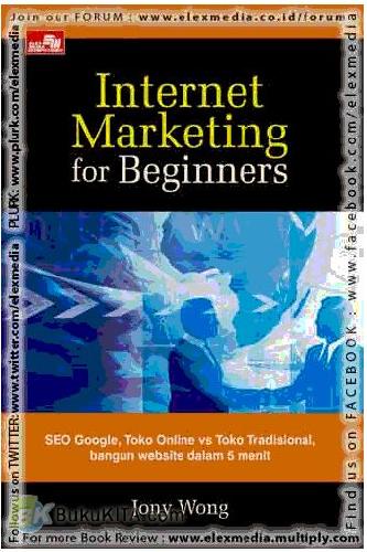 Cover Buku Internet Marketing for Beginners