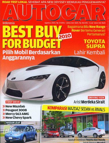 Cover Buku Autocar #123 - Agustus 2010