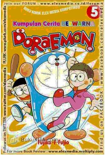 Cover Buku Kumpulan Cerita Berwarna Doraemon 5