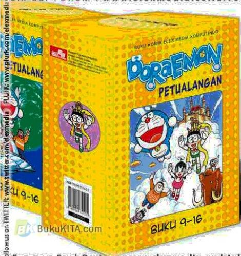 Cover Buku Paket Doraemon Petualangan 9-16
