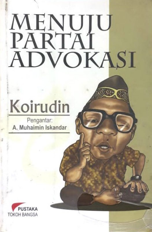 Cover Buku Menuju Partai Advokasi