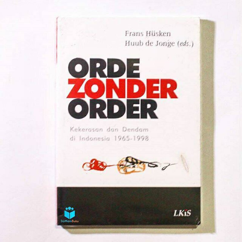 Cover Buku Orde Zonder Order