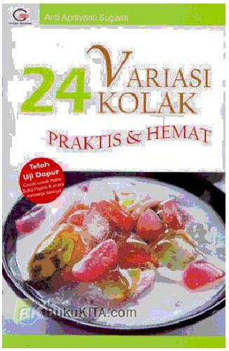 Cover Buku 24 Variasi Kolak, Praktis & Hemat