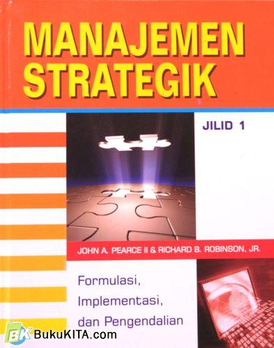 Cover Buku MANAJEMEN STRATEGIK JILID 1 (Hard Cover)
