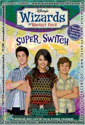 Cover Buku Wizard of Waverly Place # 8 : Superwitch