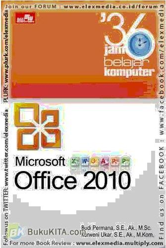 Cover Buku 36 Jam Belajar Komputer Microsoft Office 21
