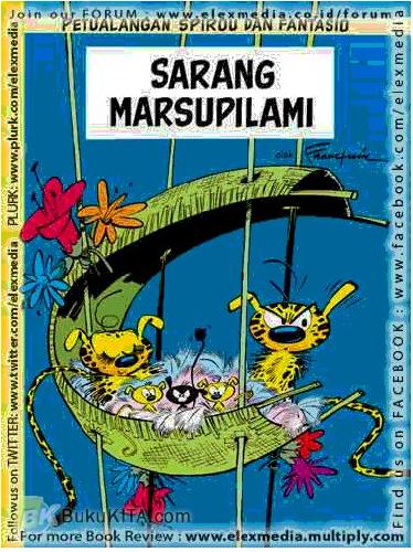 Cover Buku LC : SPIROU-Sarang Marsupilami