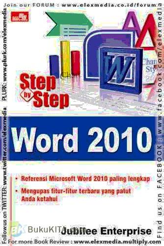 Cover Buku Step By Step Word 21