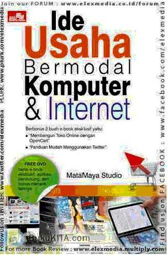 Cover Buku Ide Usaha Bermodal Komputer & Internet