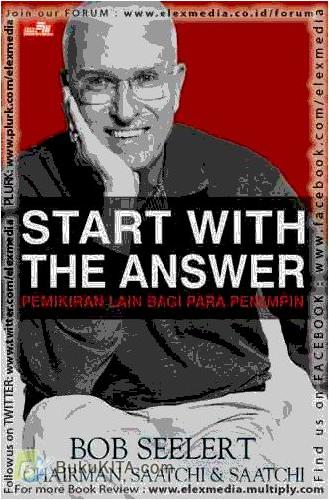 Cover Buku Start With The Answer