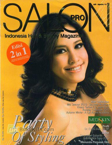Cover Buku Salon Pro Indonesia Hair & Beauty Magazine Edisi 2 in 1 |Juli-Agustus 2010