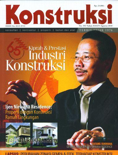 Cover Buku Konstruksi #392 - Agustus 2010