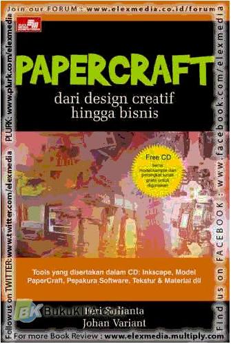 Cover Buku PaperCraft : Dari Desain Kreatif Hingga Bisnis