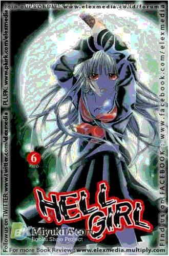 Cover Buku Hell Girl 6