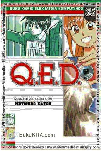Cover Buku Q.E.D 35