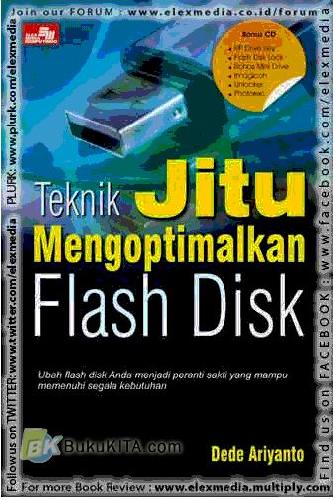 Cover Buku Teknik Jitu Mengoptimalkan Flash Disk