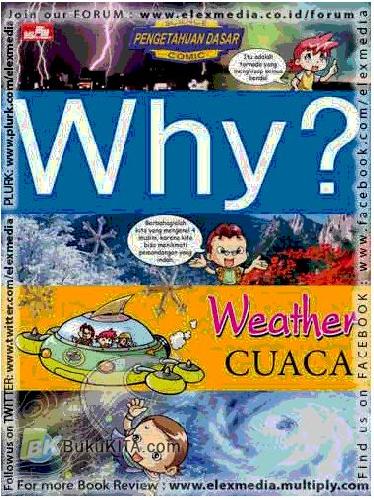 Cover Buku Why? Weather - Cuaca