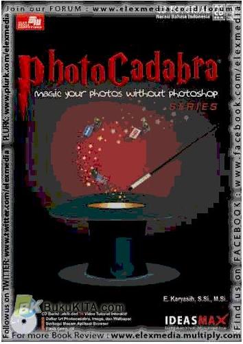 Cover Buku CD PhotoCadabra Magic Your Photos without Photoshop